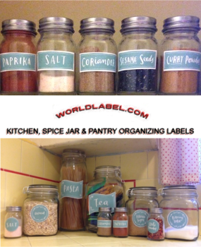 Spice Jar Labels by Ink Tree Press