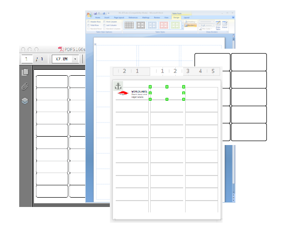 Circle Template 3 Piece Set. 4, 5, 6 Inches - Clear 1/8 Inch Thick