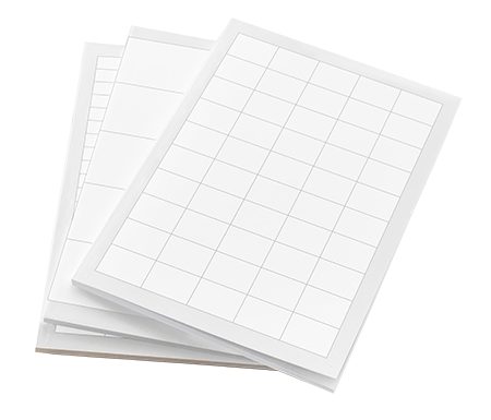 Blank White Self Adhesive Sticky Address Printer Labels Sheets 20 sizes