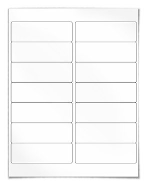2000 Half Sheet Shipping Labels – 8.5x5.5", Self-Adhesive, For Laser & Inkjet Printers