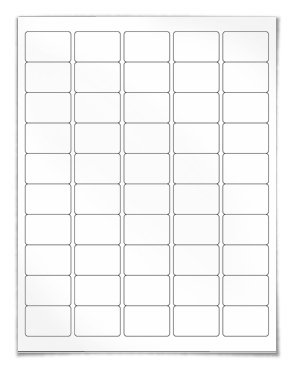 1 Per Sheet White Self Adhesive Blank A4 Printer Address Labels Matt Stickers 