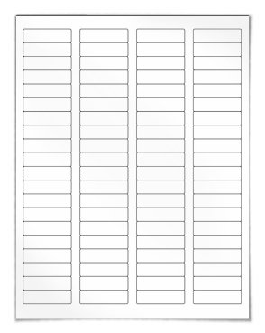 Avery Label Sizes Chart