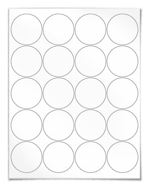 Word Template 2 Round Label Template Mason Jar Lid Template For Wl 6375