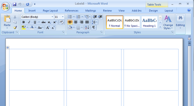 How To Edit Label Template In Word